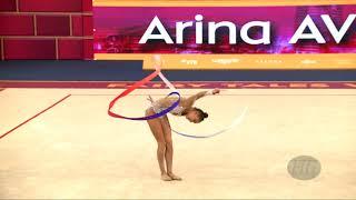 AVERINA Arina (RUS) - 2019 Rhythmic Worlds, Baku (AZE) - Qualifications Ribbon