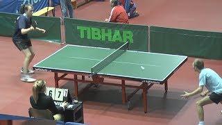 Sergey ELIZAROV vs Evgeniy DRYINDIN Moscow Championships 2014 Table Tennis Table Tennis