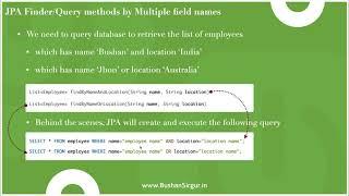 Spring Data JPA Query or Finder Methods - Find by multiple field names