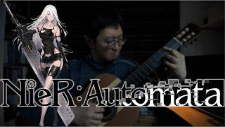 NIER AUTOMATA - The Tower Classical Guitar Solo w/Tabs