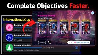 How to Complete Objectives Faster for FREE Showtime In eFootball 2025 