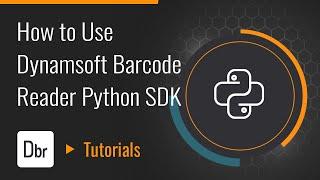 How to Use Dynamsoft Barcode Reader Python SDK | Dynamsoft Tutorial
