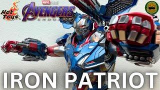 Hot Toys Marvel Avengers: Endgame Iron Patriot Mark II 1/6 Scale Figure Unboxing + Review!