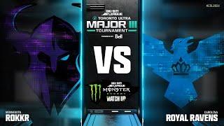 @ROKKRMN vs @royalravens | Major 3 Qualifiers Monster Matchup | Week 5 Day 2