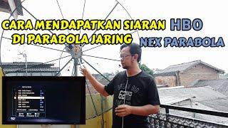 Alternatip cara mendapatkan siaran HBO Nex parabola di parabola jaring Telkom 4