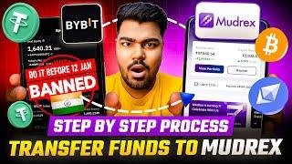 How To Transfer Crypto From Bybit Exchange To Mudrex Exchange Process | Bybit Ban In India #bybit