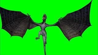 Green Screen Game of Thrones like Dragon 3 / Hovering Dragon