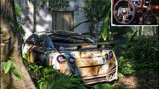 Rebuilding Nissan GTR NISMO l Forza Horizon 5 | Logitech G29 Gameplay