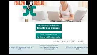 How to Create a Follow My Health Account