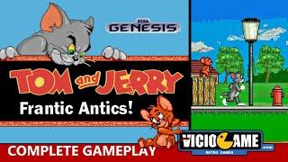  Tom and Jerry: Frantic Antics (Mega Drive) Complete Gameplay