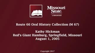 Rt. 66: Kathy Hickman, August 1, 2005