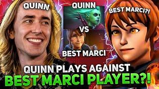 QUINN plays against BEST MARCI PLAYER?! | QUINN on DEATH PROPHET in HIGH MMR!