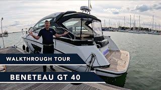 Beneteau GT40 - Walkthrough Tour - Quality Sport cruiser with and excellent space for socialising!