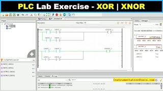 OpenPLC - PLC Lab Exercise Logic Gates - XOR and XNOR