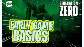 Generation Zero | Tips & Tricks | EARLY GAME BASICS