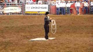 Trick roping Dodge City Roundup 2009