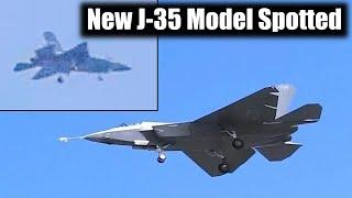 New J-35 Fighter Variant Spotted in China - With Unexpected Changes