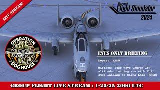 Flying Doghouse Livestream : Operation Flying Dog House  in Microsoft Flight Simulator 24