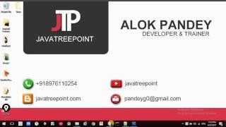 Jsp Servlet mini project sample in hindi part 1