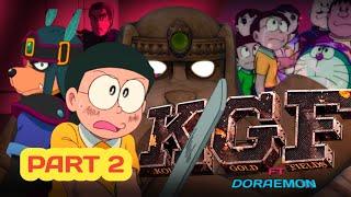 [part 2] KGF chapter 2 ft doremon | Nobita Shizuka | doraemon in Hindi | KGF 2 doraemon version