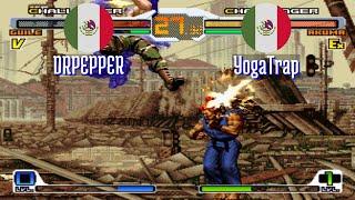 FT5 @svcsplus: DRPEPPER (MX) vs YogaTrap (MX) [SNK vs Capcom Chaos Super Plus svc Fightcade] Sep 25