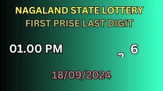 First Prize Last Digit 18/09/24 Nagaland State Lottery Target Number Lottery Sambad Target Number