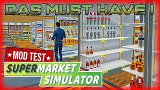 Supermarket Simulator Mod Test - Nachtschicht - Leere Regale ! So löst du das Problem ! | Mod Test