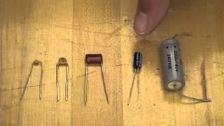 Mechatronics Lab - different types of capacitors