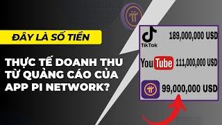 Pi network - Pi Coreteam thu về bao nhiêu tiền quảng cáo từ App Pi Network? | PI NETWORK VN