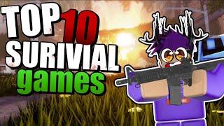 Top 10 Survival Games On Roblox! [New 2024]