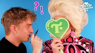 Trixie's EDITOR Does Her Makeup!