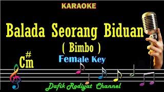 Balada Seorang Biduan (Karaoke) Bimbo/ Nada Wanita/ Cewek/ Female Key C#m