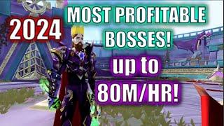 TOP 5 BOSSES! for Profit in Runescape 2024! No Rasial/Vorkath