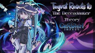 Teyvat Reacts To "The Descender Theory" || GC X Genshin Impact ||`— By • @fuyangurbbgx    ` 