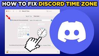 How To Fix Discord Time Zone (2024)