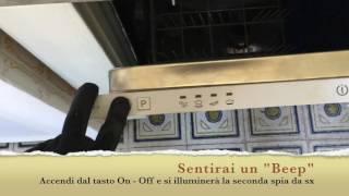 Indesit Self Tests Dishwasher