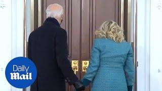 Joe Biden and family temporarily shut out of White House in protocol lapse