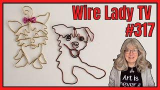 Making Yorkshire Terrier Pendants // Wire Lady TV Ep 317 Livestream Replay