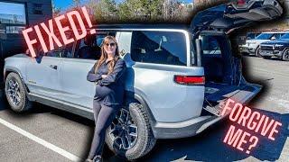 My Rivian is fixed! But I have an apology to make...