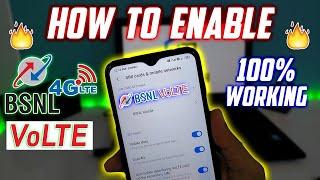 How to Enable BSNL 4G VoLTE in Hindi VoLTE not Working