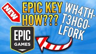 How to Redeem Game Key on Epic Games Store NEW METHOD