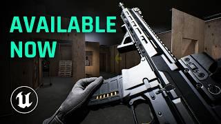 Realistic Assault Rifle Template for Unreal Engine 5 - Release Trailer