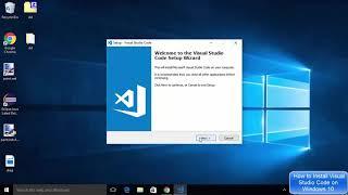 How to Install Visual Studio Code on Windows 10