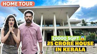 25 CRORE HOUSE IN KERALA  | HOME TOUR | 20000 SQFT | ULTRA LUXURY MANSION 