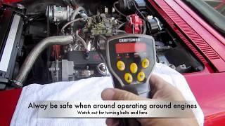 How To Set Initial Timing and Total Advance Timing on 350 Small Block Engine