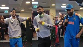 Indian Cricket Team Dance Celebration after Winning Champions Trophy 2025 | Shreyas Iyer, Arshdeep