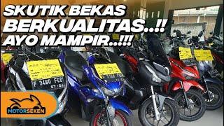 BEAT, SCOOPY, VARIO SAMPAI MIO BEKAS BERDERET, MULAI DARI RP 5 JUTAAN | Motorseken