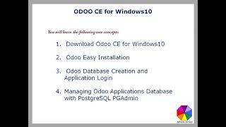 ODOO Community edition for Windows10: Part 1- Introduction and download