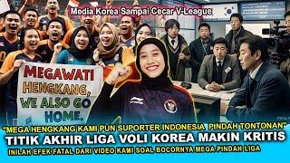 TRAGIS !! Musim Ini Paling MEMBOSANKAN | Liga Voli Korea Sepi Peminat | RedSpark Megawati Hari Ini