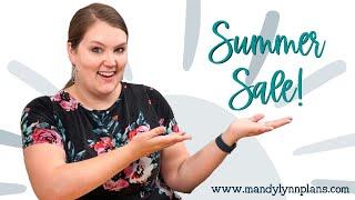 Summer Sale Details! Friday, June 21st || Mandy Lynn Plans